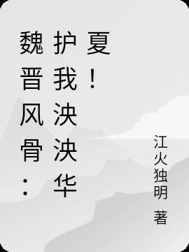 魏晋风骨:护我泱泱华夏!